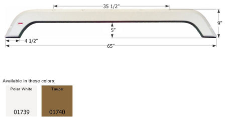 Product of Icon 01739 Fender Skirt