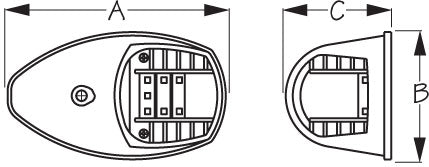 Product of Sea Dog 400070-1 Deck Light