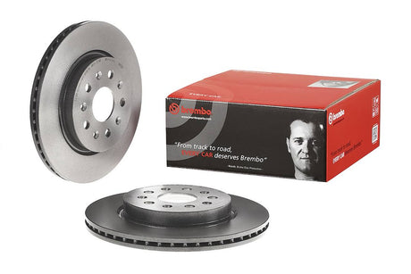 Product of Brembo 09A97211C02 Vented 1 Piece Brake Rotor 