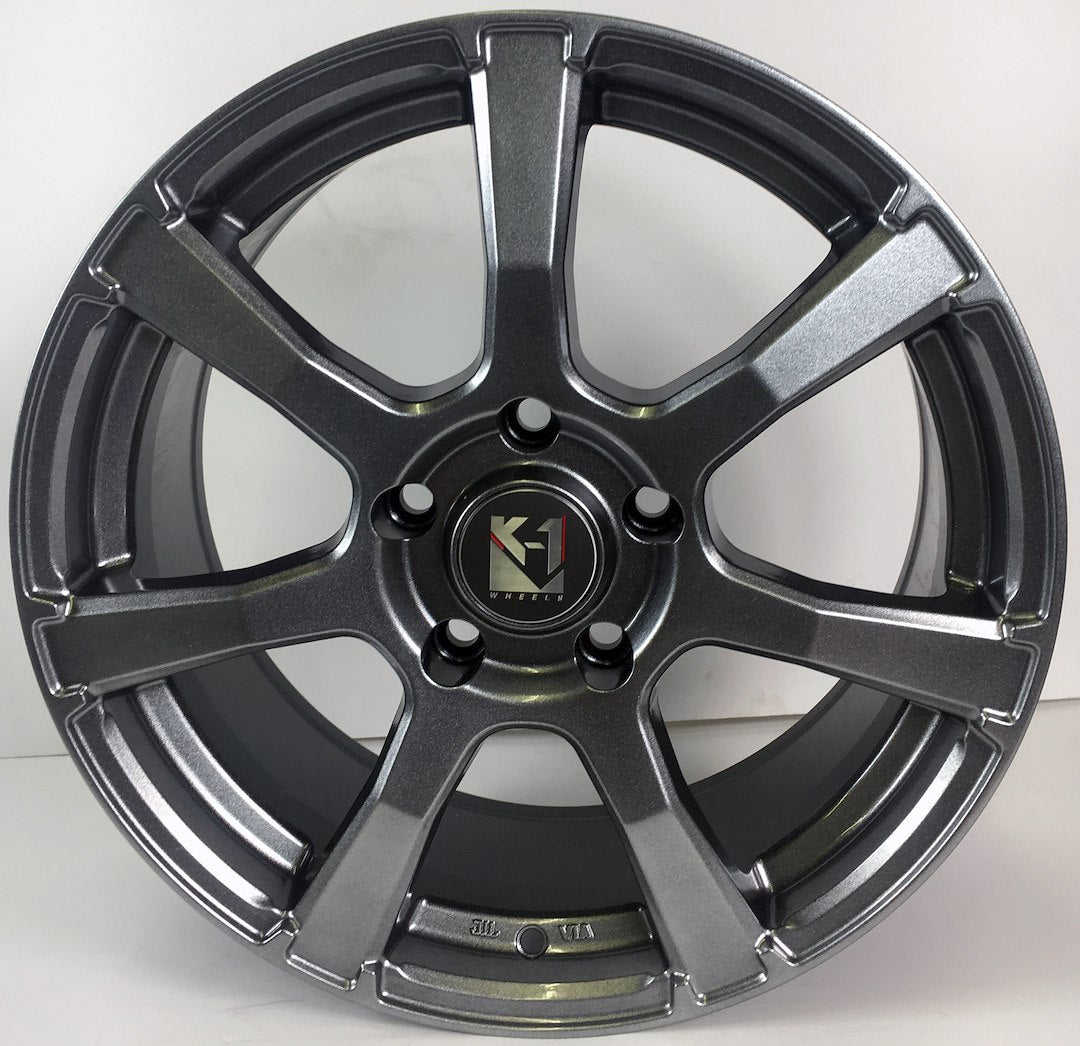 Product of Savini Wheels 17x7.5 Graphite Wheel - 5x4.40 Bolt Pattern 