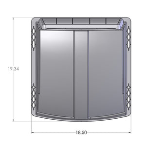 Product of Camco 40431 Dome 14 Inch X 14 Inch Vents Roof Vent Cover 