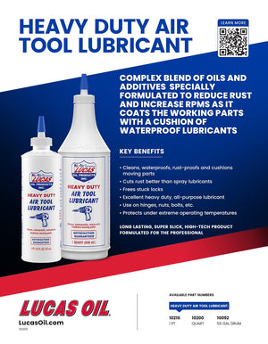 Product of Lucas Oil 10216 Air Tool Oil