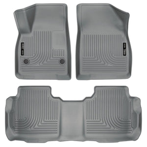 Product of Husky Liner WeatherBeater™ 99142 Charcoal/ Dark Pewter/ Dark Slate/ Gray/ Medium Stone/ Slate Gray Thermoplastic Polyolefin (TPO) Floor Liner 
