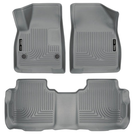 Product of Husky Liner WeatherBeater™ 99142 Charcoal/ Dark Pewter/ Dark Slate/ Gray/ Medium Stone/ Slate Gray Thermoplastic Polyolefin (TPO) Floor Liner 
