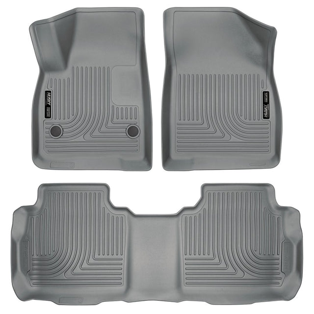 Product of Husky Liner WeatherBeater™ 99142 Charcoal/ Dark Pewter/ Dark Slate/ Gray/ Medium Stone/ Slate Gray Thermoplastic Polyolefin (TPO) Floor Liner 