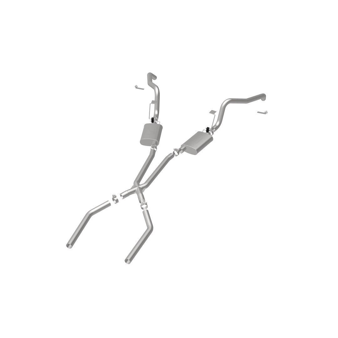 Product of Magnaflow Performance 15896 Exhaust System Kit Crossmember Back System Dual Exhaust System Kit 