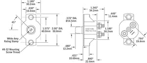 Blue Sea 2142-Bss Circuit Breaker||||86||b6z2142bss||2006369