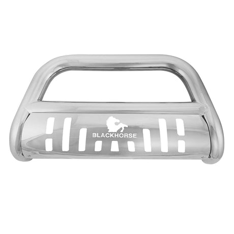 Product of Black Horse Offroad BB037415-SP Bull Bar  with skid plate 