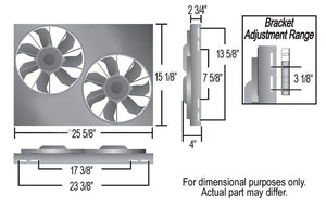 Derale 16825 Cooling Fan||||86||d6516825||2015240