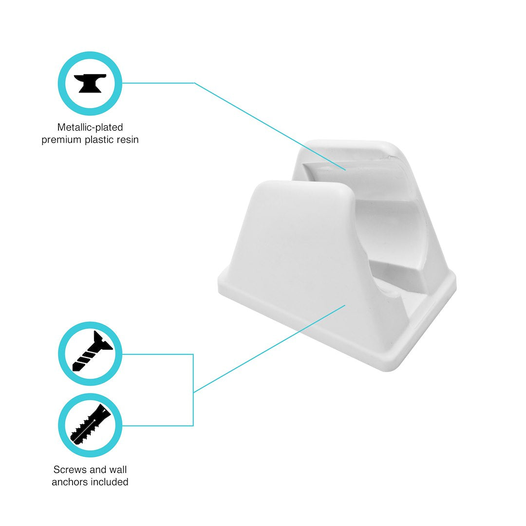 Dura Faucet Df-Sa156-Wt Shower Head Mount||df-Sa156-Wt.Jpg||88||d6udfsa156wt||1297840