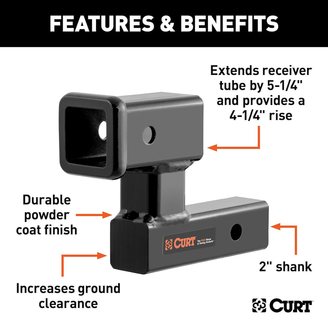Curt 45794 Trailer Hitch Extension||45794_3008x1990_Fa.Jpg||87||c9345794||927017
