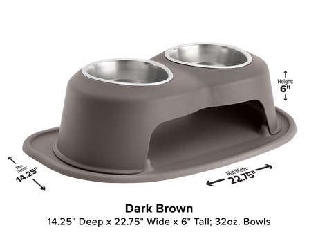 Weathertech (Usa) Dhc3206dbdb Pet Dish||petcomfort_Dh_Cm_3206_Darkbrown.Png||85||w24hc3206dbdb||1126978