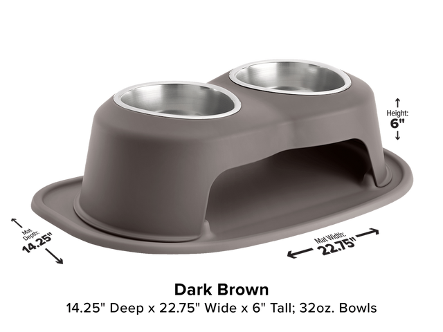 Weathertech (Usa) Dhc3206dbdb Pet Dish||petcomfort_Dh_Cm_3206_Darkbrown.Png||85||w24hc3206dbdb||1126978