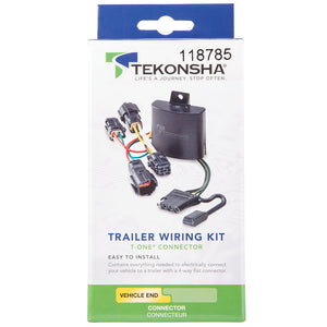 Product of Tekonsha 118785 Vehicle End 4 Flat Trailer Wiring Connector 