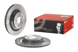 Product of Brembo 09A81811C02 Vented 1 Piece Brake Rotor 