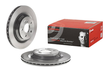 Product of Brembo 09A81811C02 Vented 1 Piece Brake Rotor 