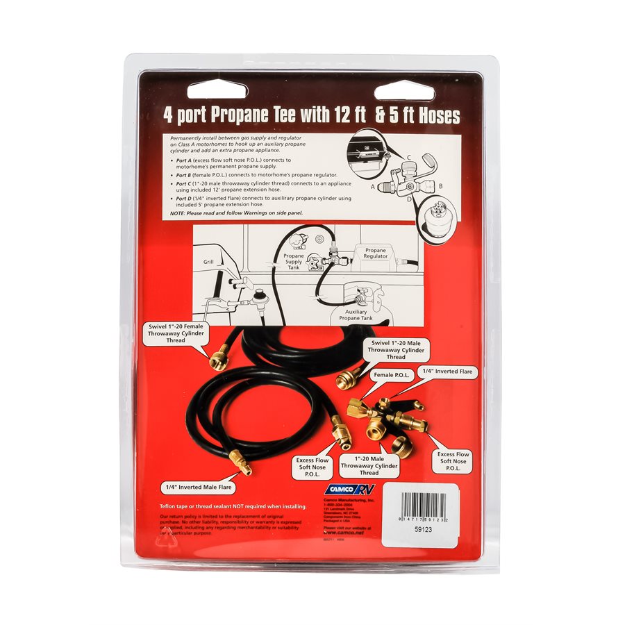 Product of Camco 59123 Propane Supply Splitter