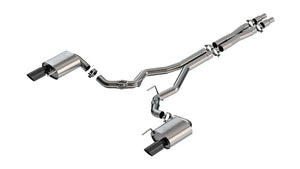 Product of Borla 140961BC ATAK ® Series Cat Back System Exhaust System Kit 
