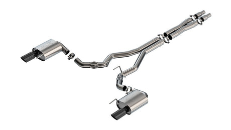 Product of Borla 140961BC ATAK ® Series Cat Back System Exhaust System Kit 