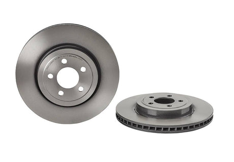 Product of Brembo 09A40411C02 Vented 1 Piece Brake Rotor 