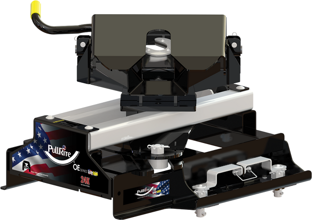 Product of PullRite 4500 Sliding 20000 Pound 4-Way Fifth Wheel Trailer Hitch 