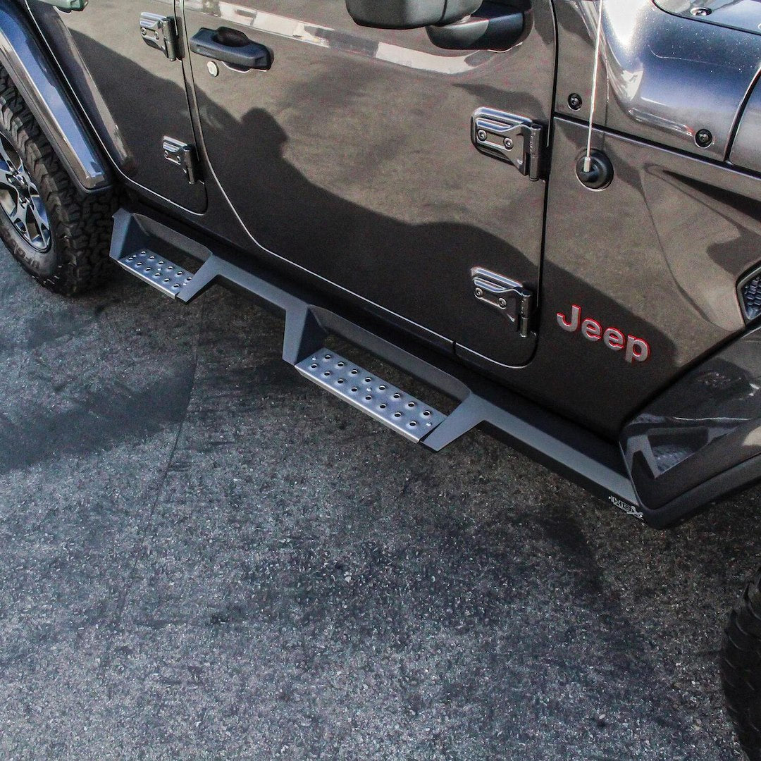 Product of Westin Automotive 56-140652 HDX Nerf Bar With Drop Down Steps 