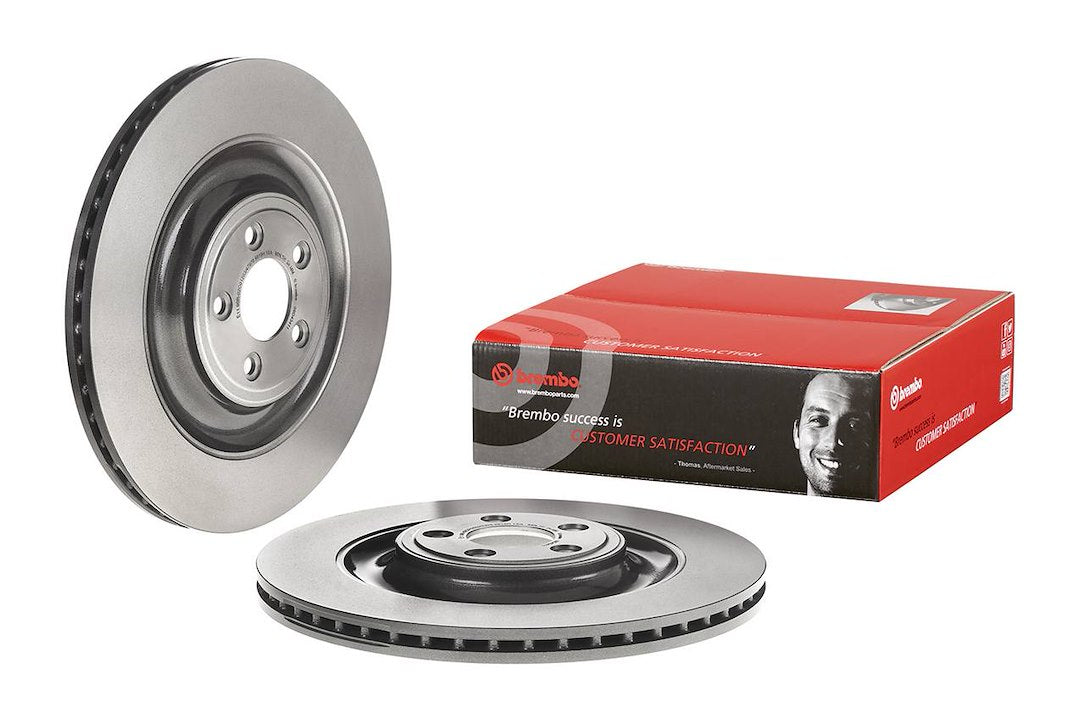 Product of Brembo 09D43411C02 Vented 1 Piece Brake Rotor 