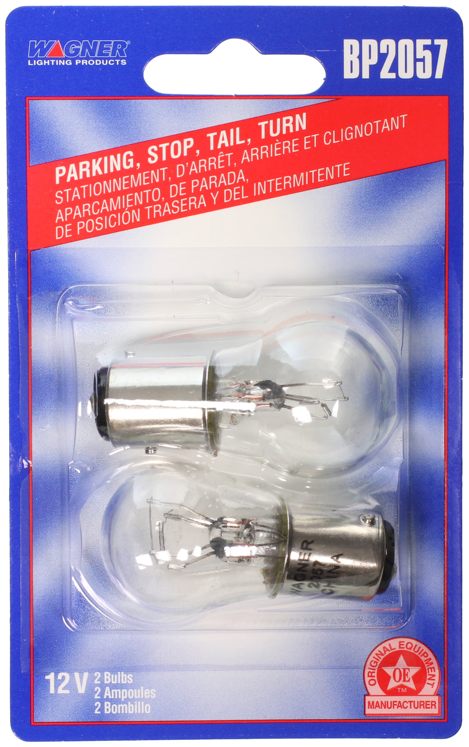 Wagner Lighting Bp2057 Tail Light Bulb||bp2057_P02_Pkg.Jpg||94||w31bp2057||1127246