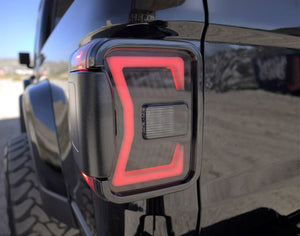 Product of Winjet Renegade CTRNG0668-BS-SQ Tail Light Assembly 