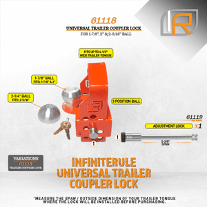 Infiniterule 61118-Bx Trailer Hitch Lock||61118-Bx_5.Png||90||inf61118bx||2254471