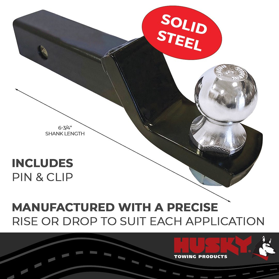 Product of Husky Towing 31366 2 Inch Receiver Trailer Hitch Ball Mount 