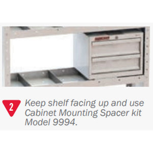Weather Guard (Werner) 9994  Mounting Kit Van Storage System Shelf Mounting Bracket||9994  Mounting Kit_2.Jpg||87||w519994||1127427