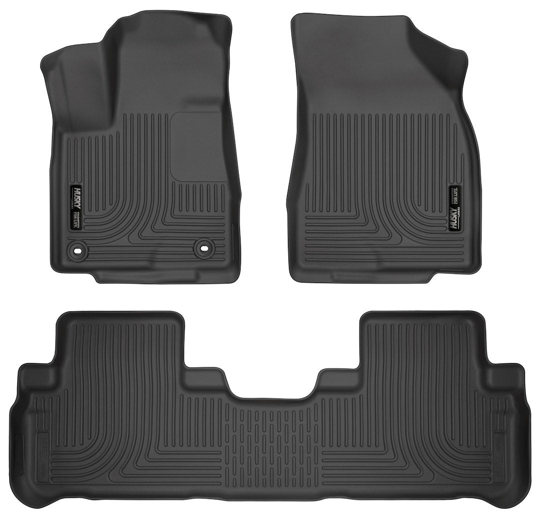 Product of Husky Liner WeatherBeater™ 99601 Black Thermoplastic Polyolefin (TPO) Floor Liner 