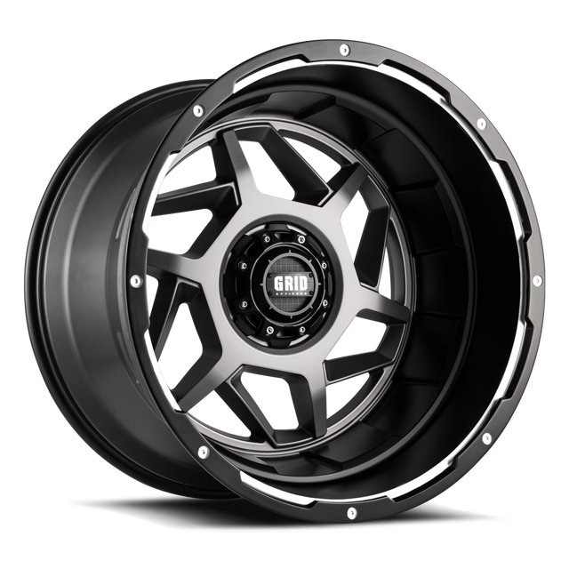 Grid Wheels Gd1417090870a0025 Wheel||gd14-Matte-Anthracite-With-Matte-Black-Lip-2.Png||85||grwd17987a25||1484723