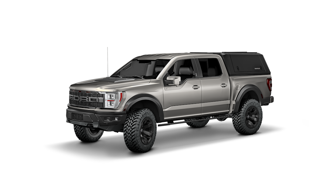 Product of SmartCap EA0300-MB Black Stainless Steel 5-Piece Truck Cap 
