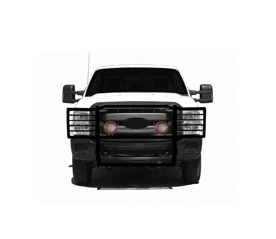 Product of Black Horse Offroad 17FB26MA-PLFR Grille Guard  