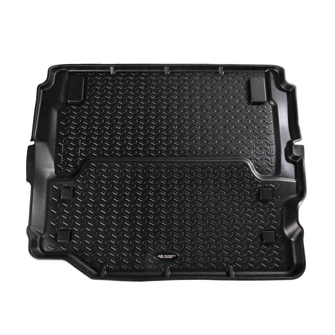 Product of Rugged Ridge 12975.51 Black Thermoplastic Full Length Cargo Area Liner 