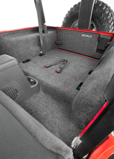Product of BedRug BRTJ97R Dark Gray Direct-Fit Carpet 