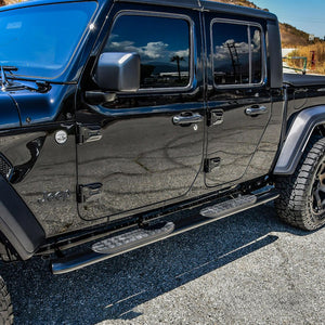 Product of Westin Automotive 21-24165 PRO TRAXX ® Nerf Bar With Surface Steps 
