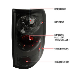Product of Spec-D Tuning LT-F15004G-TM Tail Light Assembly 