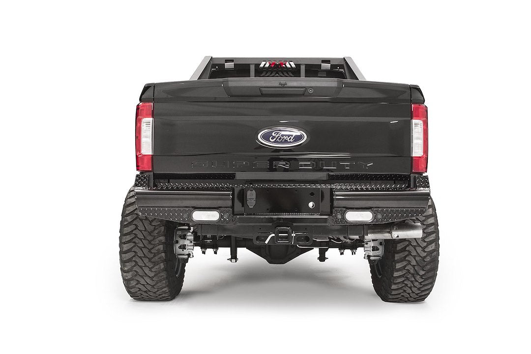 Product of Fab Fours FS17-T4150-1 Black Steel Steel Powder Coated Bumper 