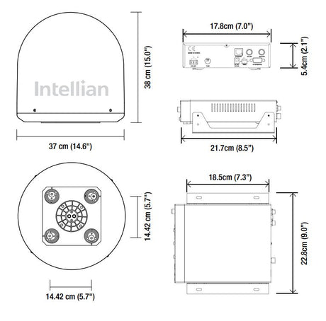 Product of Intellian B4-209ss Satellite Tv System