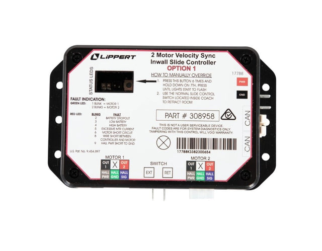 Lippert Components 308958 Slide Out Control Module||308958.Jpg||85||m6v308958||1084947