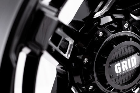 Product of Grid Wheels 18x9 Black With Natural Accents Wheel - Not Applicable Bolt Pattern 