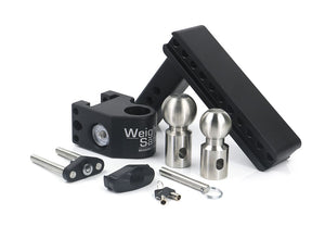 Product of Weigh Safe SWS8-2 2 Inch Receiver Trailer Hitch Ball Mount 
