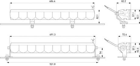 Product of Hella 358154021 Light Bar 