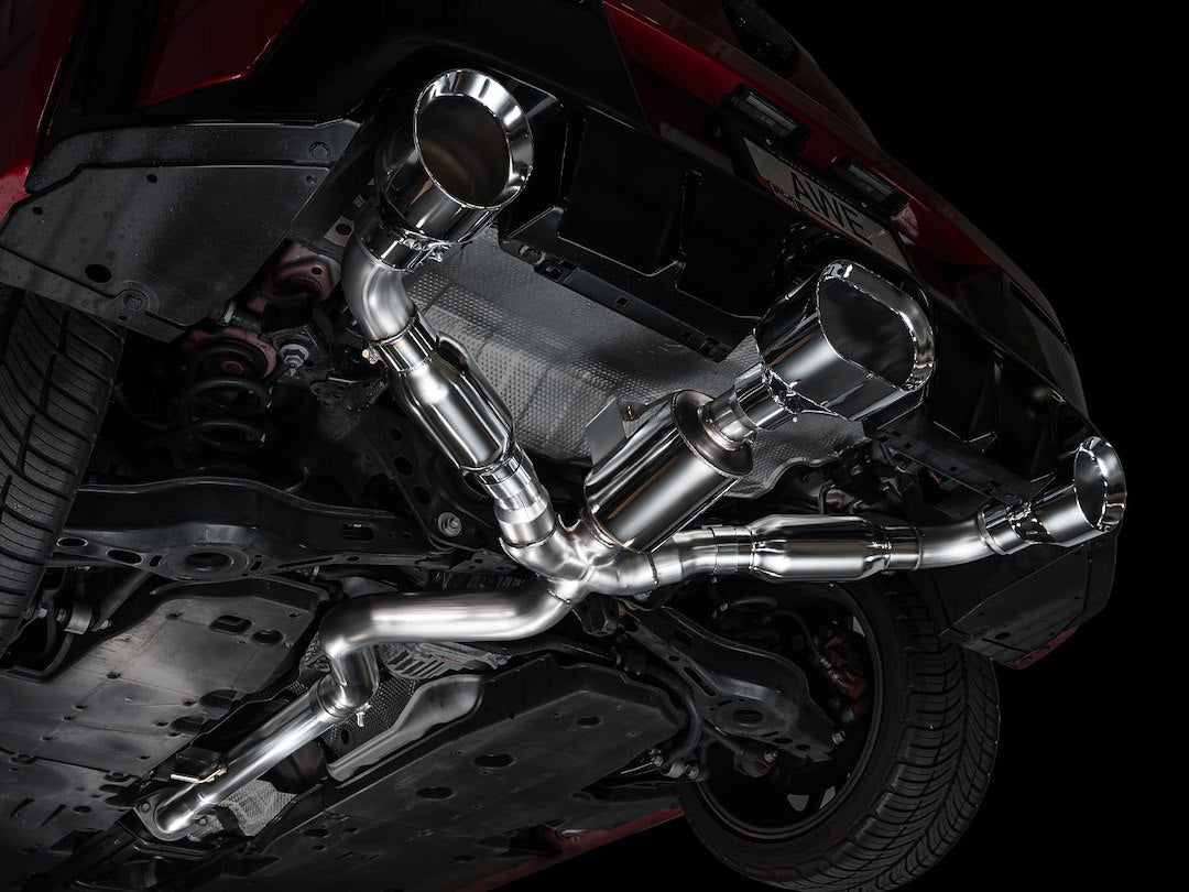 Product of AWE Tuning 3020-52472 Track Edition Cat-Back System Exhaust System Kit 