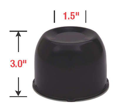 Product of Gorilla HC202STBC Black Chrome Black Wheel Center Cap 