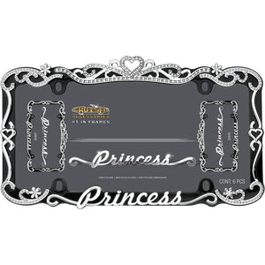 Cruiser 22635 License Plate Frame||22635_P01-Princess_Chrome_Black-Inpack.Jpg||86||c3422635||1288362
