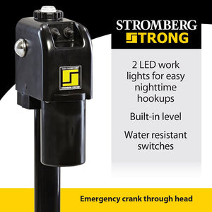 Product of Stromberg Carlson JET-5000 5000 Pound Electric Trailer Tongue Jack 